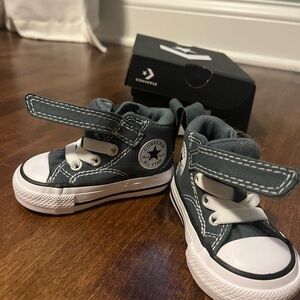 Converse Baby Gray High-Top Sneakers